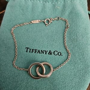 Tiffany & Co. Sterling Silver Interlocking Circle Bracelet